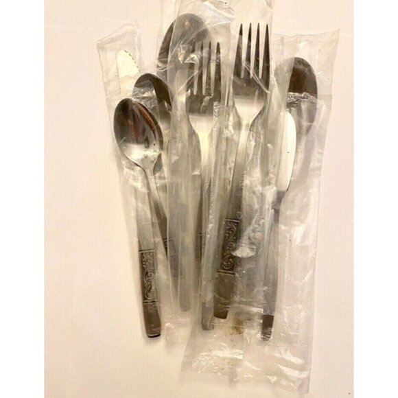 Vintage AMEFA Royal Damask Stainless Steel Holland Mixed Lot of 17 pieces New - Picture 10 of 12